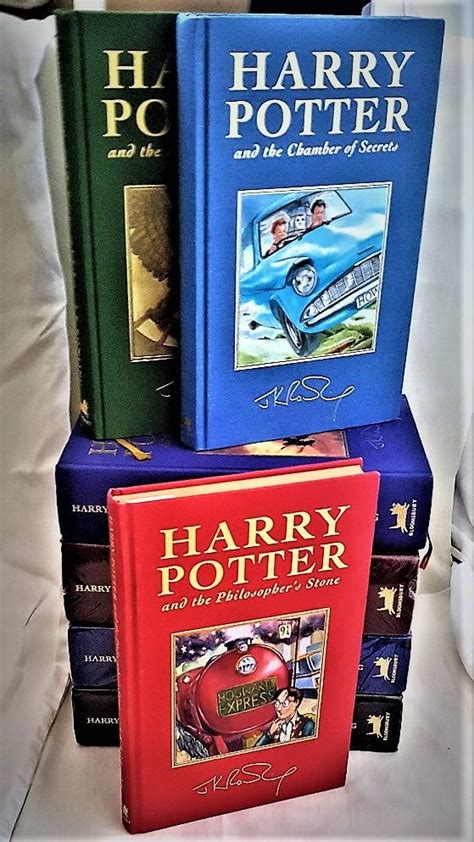 Complete set of the Harry Potter Collector's Editions. Deluxe edition ...