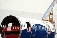 Picture: Boeing 787 composite fuselage barrel sections joined for ...