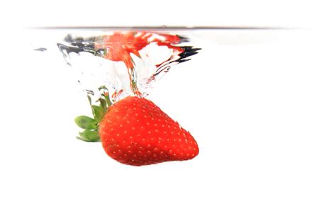 Strawberry Splash Free Stock Photo - Public Domain Pictures