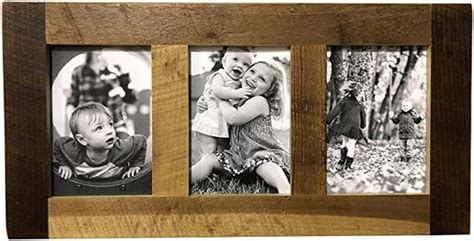 Rustic Wooden Collage Picture Frames Multi Opening Frame for - Etsy