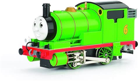 Bachmann Trains Thomas and Friends - Percy The Small Engine with Moving Eyes, Train Cars ...