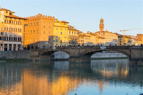 Ponte Santa Trinita in Florence Editorial Stock Photo - Image of city ...