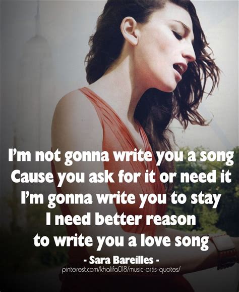 12 best Sara Bareilles Quotes images on Pinterest | Sara bareilles, Romance and Romances