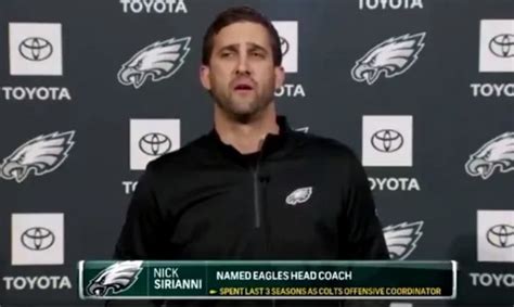 NFL Fans Mock New Eagles HC Nick Sirianni After His Extremely Awkward ...