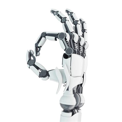 Robotic arm Robotics Stock photography - Robot hands,Gesture ok 1024*1024 transprent Png Free ...