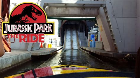 Jurassic Park The Ride 4K POV Classic Footage - Universal Studios ...