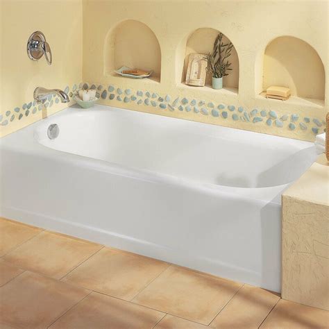 Princeton 60" x 30" Alcove Soaking Bathtub in 2021 | Soaking bathtubs ...