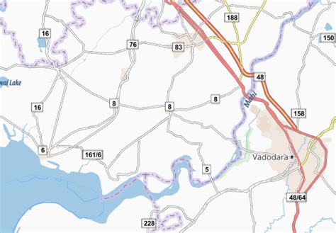 Kaart MICHELIN Borsad - plattegrond Borsad - ViaMichelin