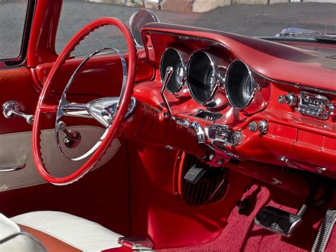 1959, Pontiac, Catalina, Convertible, Retro, Interior Wallpapers HD ...