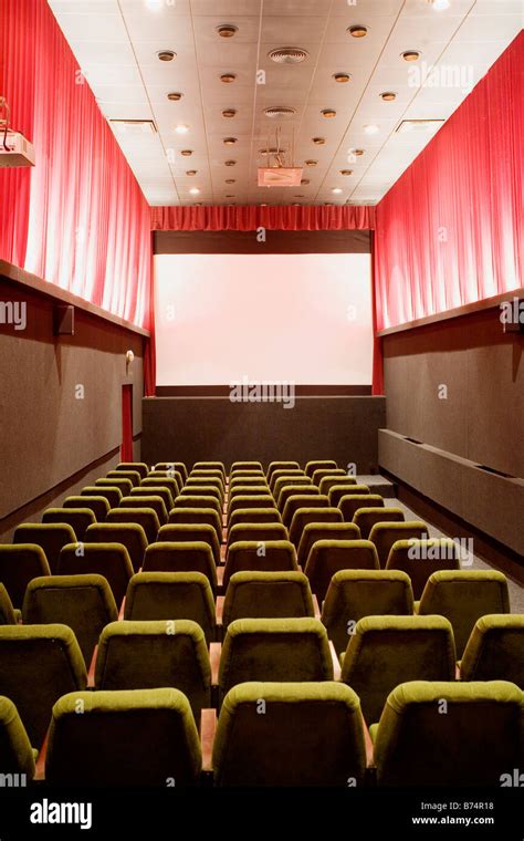 empty small cinema auditorium Stock Photo - Alamy