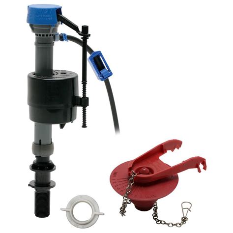 Fluidmaster PerforMax Toilet Fill Valve and Flapper Repair Kit ...