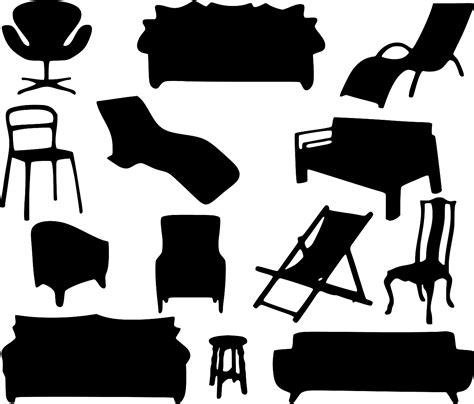 SVG > sofa home stool chair - Free SVG Image & Icon. | SVG Silh