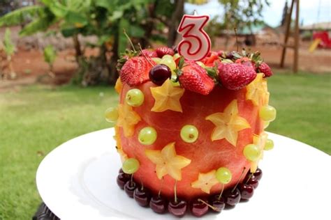 Real Watermelon Cake Recipe - Made with 100% Fruit