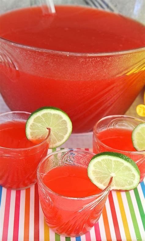 Simple Party Fruit Punch (Non-alcoholic) | Recipe in 2019 | smoothies ...