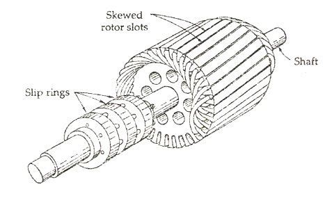 Construction of Induction Motor - Circuit Globe