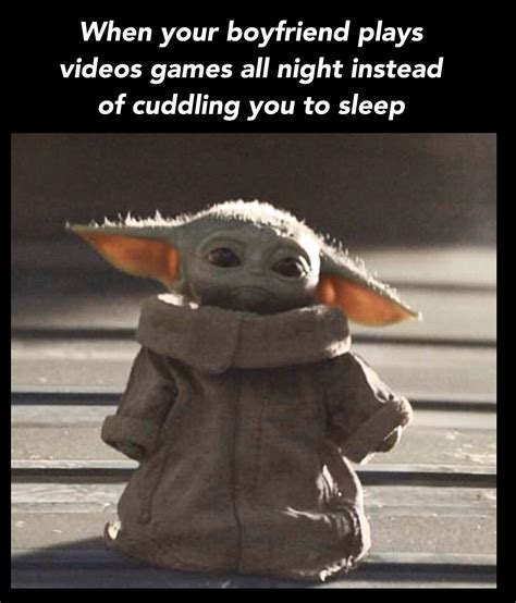 I need cuddles before bed | /r/BabyYoda | Baby Yoda / Grogu | Know Your ...