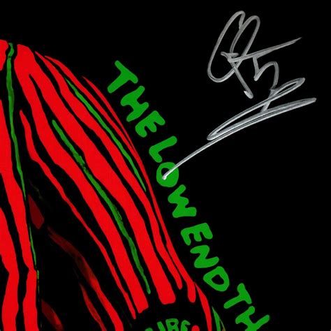 A Tribe Called Quest - The Low End Theory LP Cover Limited Signature E ...