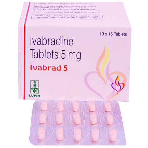 Ivabrad 5 Tablet 10's Price, Uses, Side Effects, Composition - Apollo ...