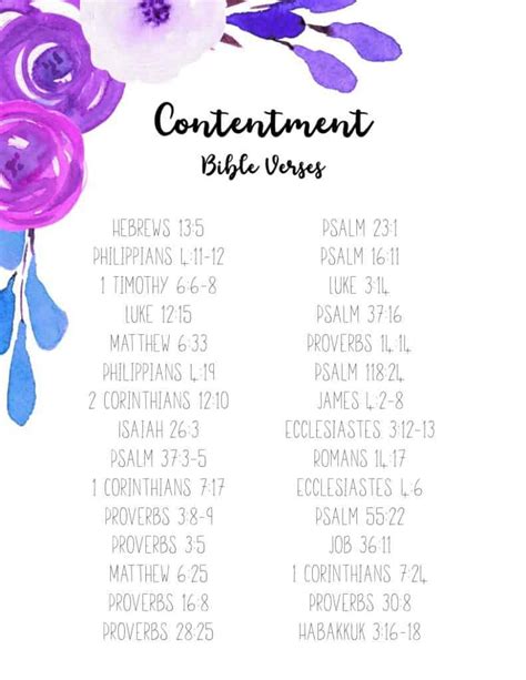 11 Powerful Bible Verses about Contentment + 7 Secrets to Living a ...