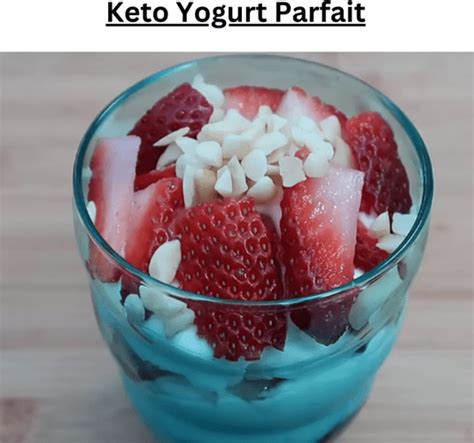 Keto Yogurt Parfait - Keto Recipes