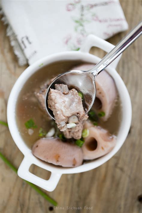 Lotus Root Soup – China Sichuan Food