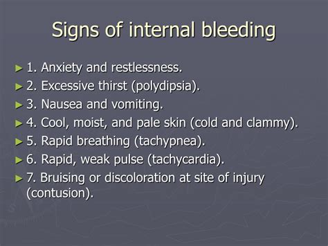 PPT - Bleeding and wounds PowerPoint Presentation - ID:204049