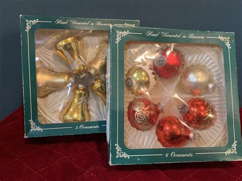 Vintage German Christmas Ornaments - A Timeless Holiday Treasure!