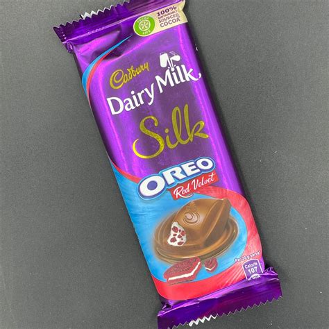 Cadbury Dairy Milk Silk Oreo Red Velvet Chocolate Bar 60g (INDIA ...