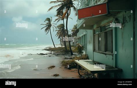 Tropical storm in the Caribbean Stock Photo - Alamy