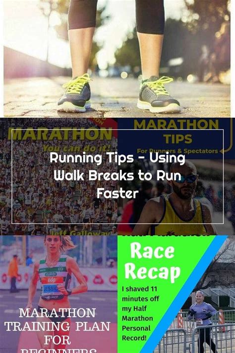 Marathons Running Tips - Using Walk Breaks to Run Faster | How to run ...