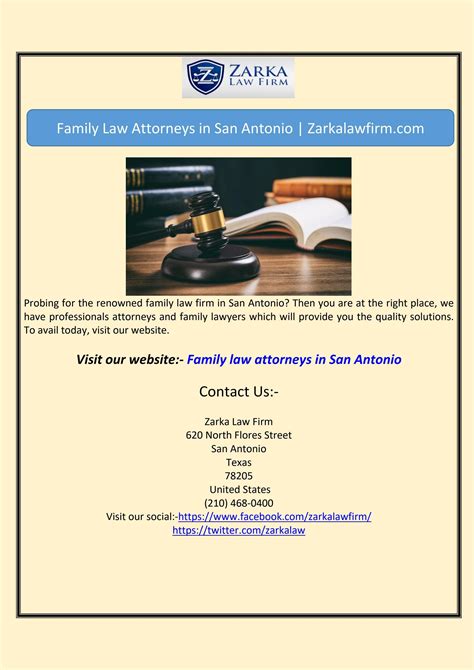 Family Law Attorneys in San Antonio | Zarkalawfirm.com by Zarka Law Firm - Issuu