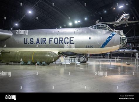 National Museum of the United States Air Force B-36 Stock Photo - Alamy