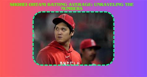 shohei ohtani batting average (2023-2024)