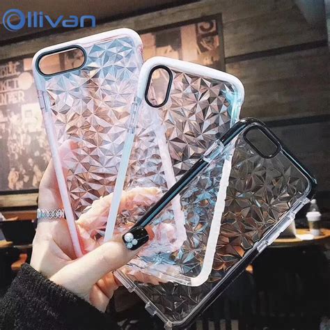 Ollivan Luxury Jelly Phone Cases For iPhone 7 8 Plus X 6 Soft TPU ...