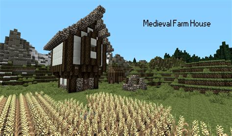 Medieval Farm House Minecraft Project