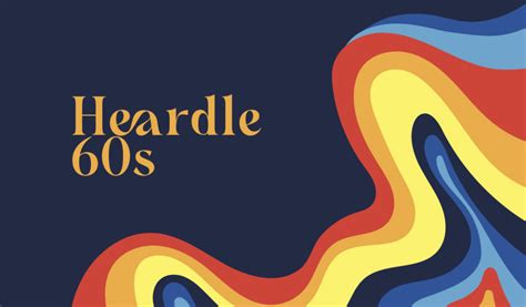 Step Back in Time: Heardle 60s Music Trivia Game