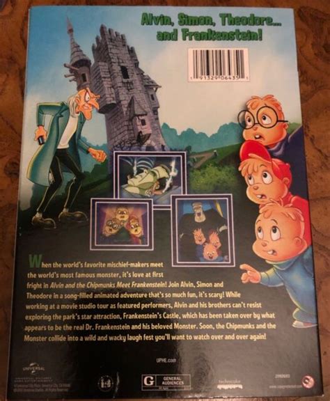 Alvin and the Chipmunks Meet Frankenstein (DVD, 2018) for sale online | eBay