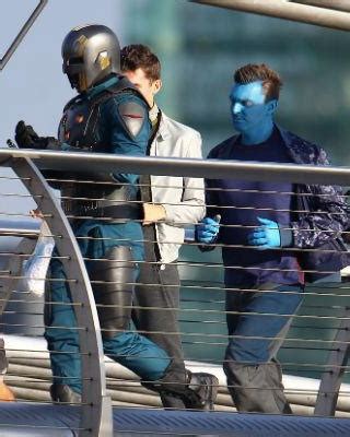 GUARDIANS OF THE GALAXY Nova Corps Set Photos! — GeekTyrant