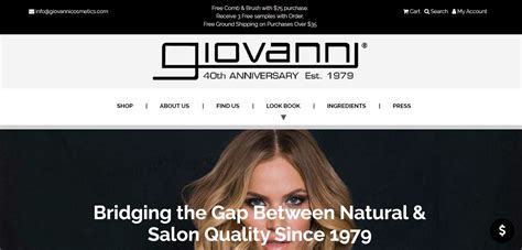 SEO & Social Media Marketing For Beauty - Giovanni Cosmetics