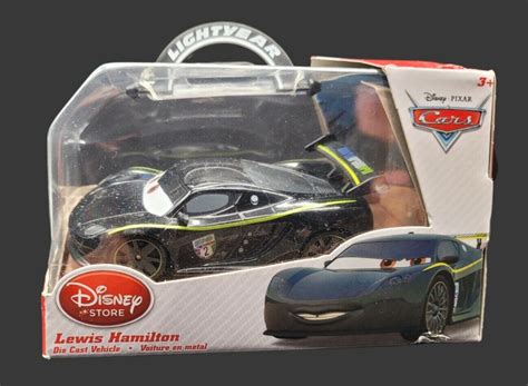 Disney/Pixar Cars Lewis Hamilton And Bruce Boxmann 2-Pack Toy Racers ...