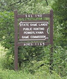 PA State Game Lands 140 - Public Access Lands on Waymarking.com