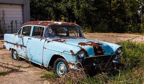 Old Rusty Car Free Stock Photo - Public Domain Pictures