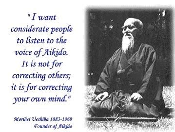 Quotes by Morihei Ueshiba | Aikido Binus University