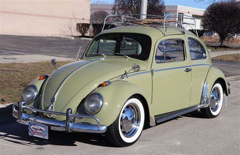 Take The Scenic Route In This 1960 Volkswagen Beetle in 2020 ...