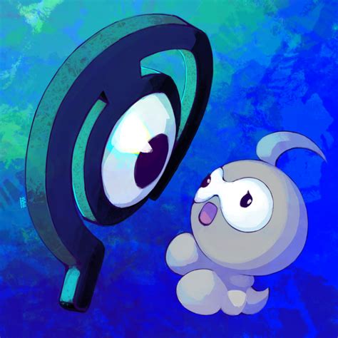 SD 29122013: Unown and Castform by mopomoko on DeviantArt