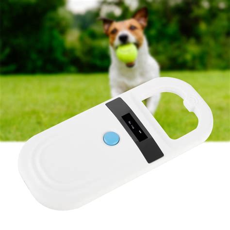 OTVIAP Rechargeable Animal Chip ID Scanner Microchip Scanner Pet Tag ...