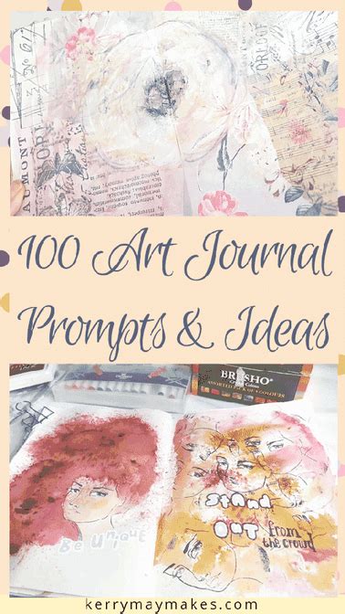 100 Art Journal Prompts and Journaling Ideas