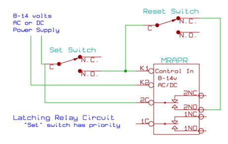 14+ Latching Relay Wiring Diagram | Robhosking Diagram