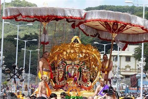 Images: Kalpavriksha Vahana Seva in Tirumala Tirupati Brahmotsavam ...