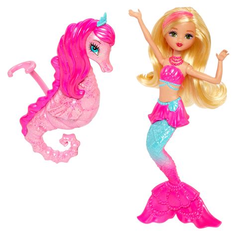 Barbie The Pearl Princess Mermaid Doll with Seahorse